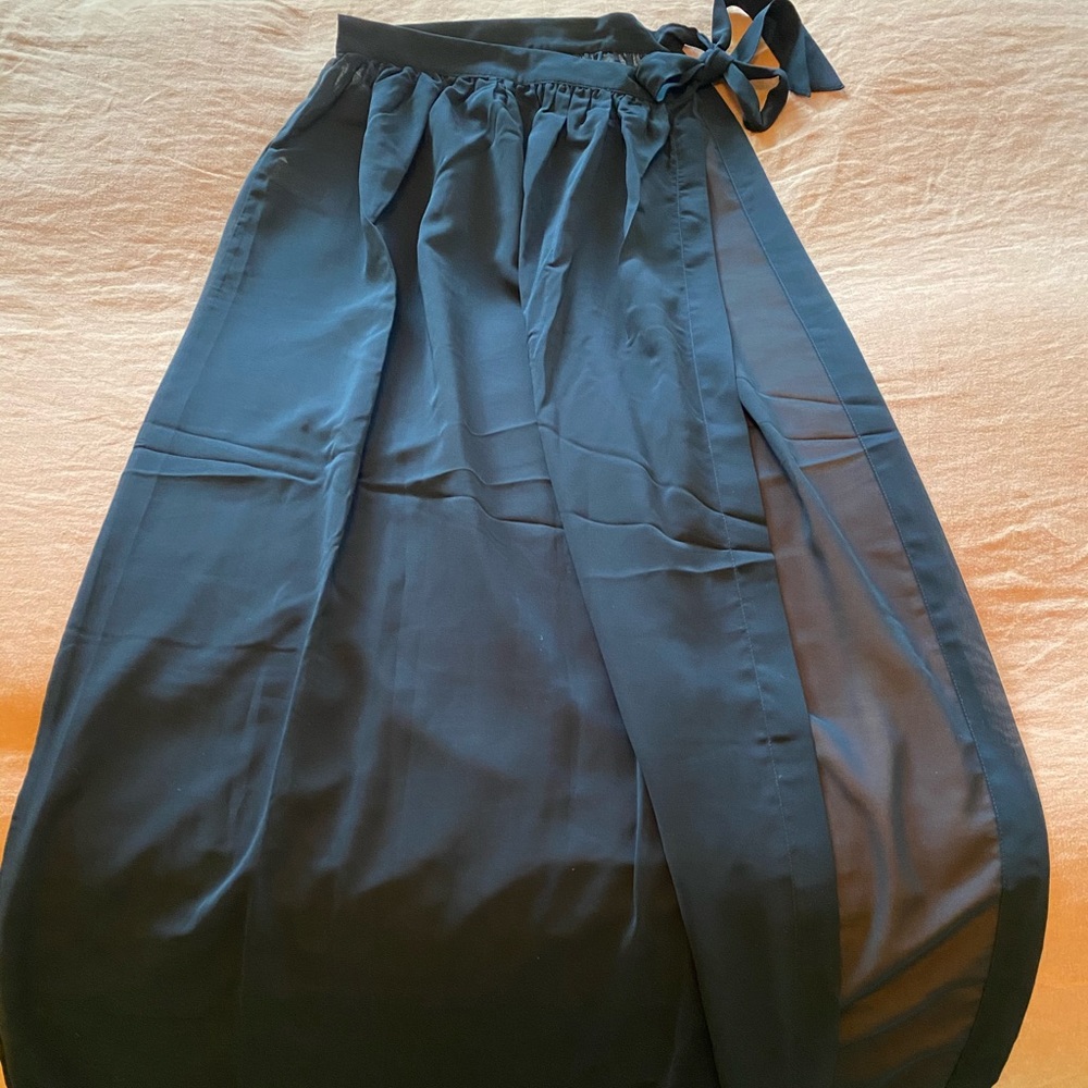 ASOS DESIGN recycled tie side maxi beach sarong